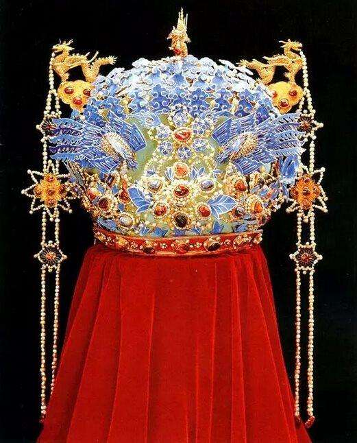 Corona cinese della fenice per l'imperatrice vedova xiaojing
