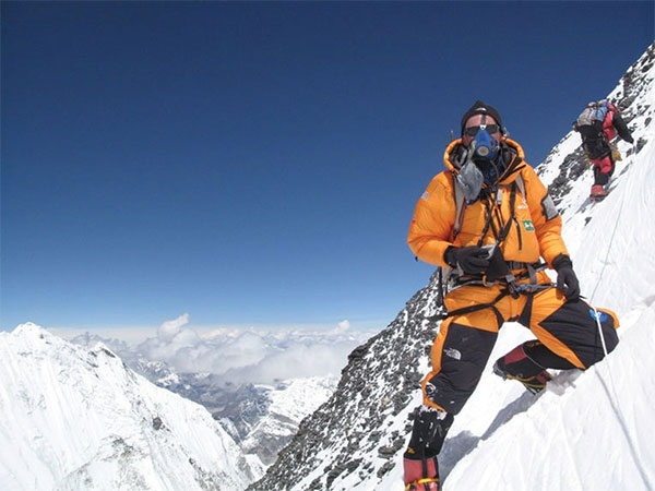 Allenamento per scalare l'Everest