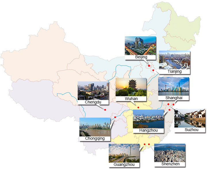 Le 10 migliori città commerciali in Cina