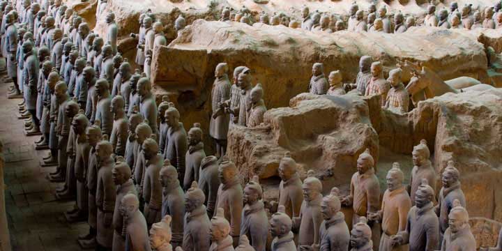 Le 10 migliori attrazioni della Cina - Guerrieri di terracotta