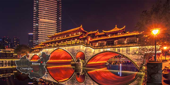Le 10 città più grandi della Cina: Chengdu