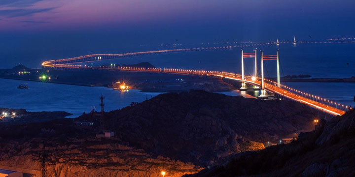 I ponti più lunghi del ponte Cina-Donghai