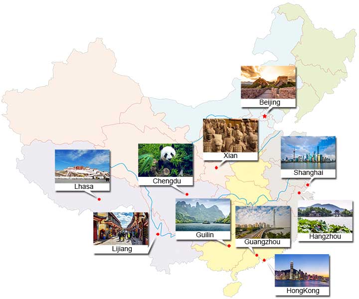 Le 10 migliori città turistiche della Cina