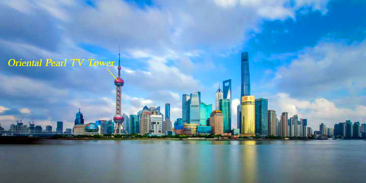 Punti di riferimento della torre della perla shanghai-orientale