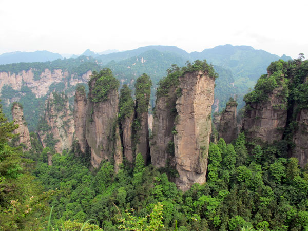 parco forestale nazionale di zhangjiajie