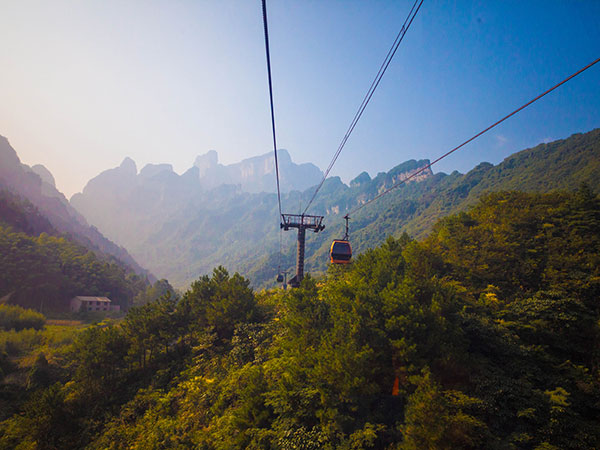 Montagna Tianmen Grotta Tianmen