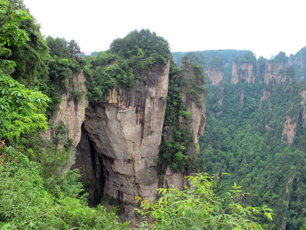 Area panoramica di Yangjiajie