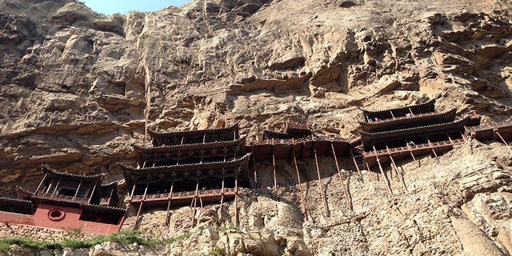 Tempio sospeso a Datong